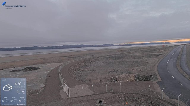 Nuuk Airport North Runway Vista