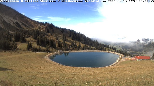 Iseler Grat Oberjoch Panorama