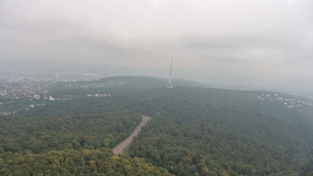 Stuttgart TV Tower Panorama View