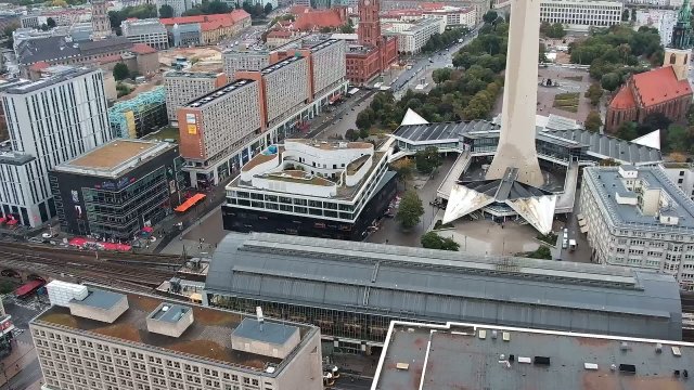 Berlin Alexanderplatz Cityscape