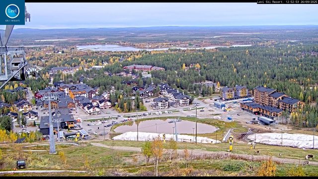 Levi Ski Village Panorama Lapland