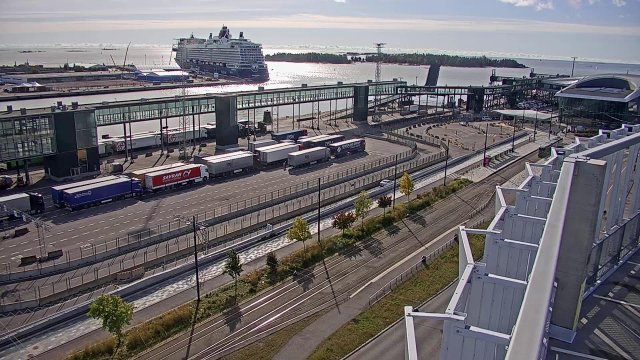 Helsinki West Harbor Northern Panorama