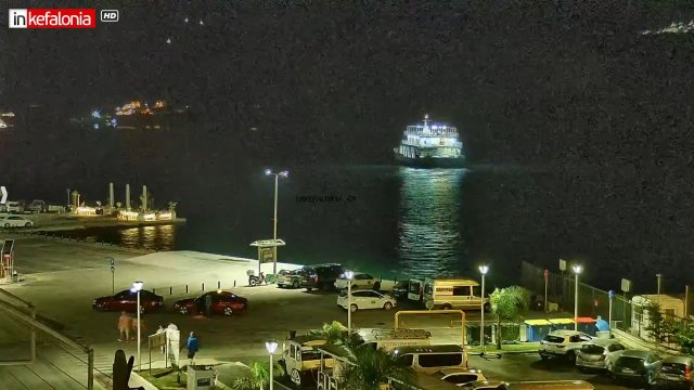 Bustling Argostoli Seaport Views