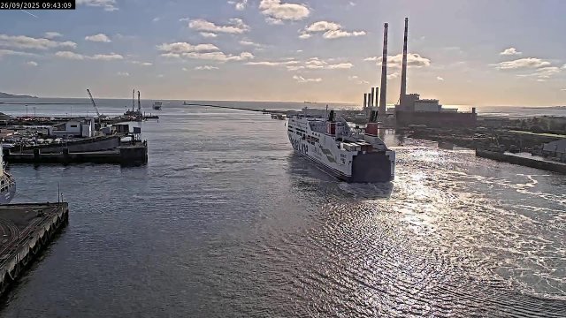 Dublin Bay Port Vessel Traffic