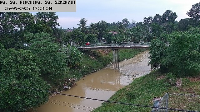Sg. Semenyih Riverbank in Rinching