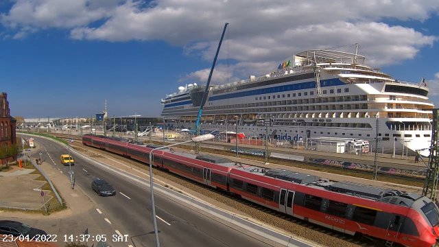 Warnemünde Cruise Pier Docks