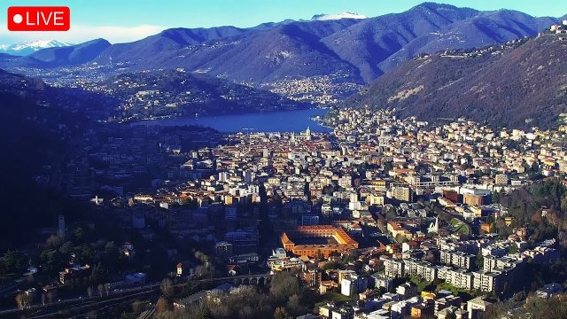 Majestic Lake Como Skyline Panorama