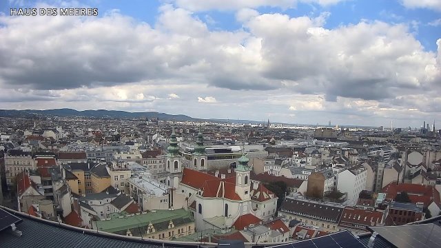 Vienna Northern Panorama from Zoo Tower