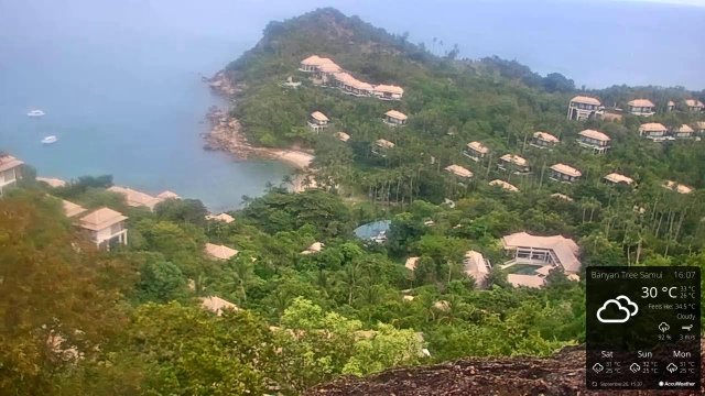 Koh Samui Banyan Tree Resort View