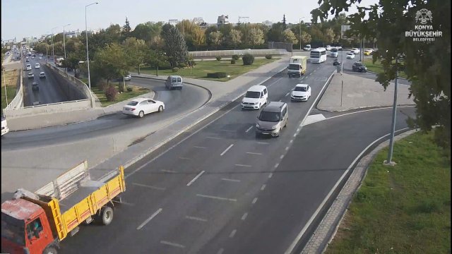 Adana-Konya Highway Traffic