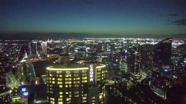Melbourne Skyline Urban Vista