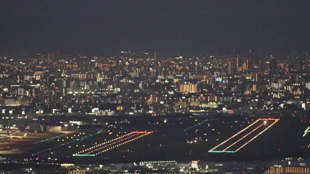 Osaka Itami Airport Runway Action