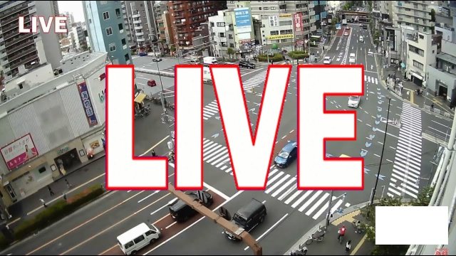 Minowa Station Tokyo Intersection