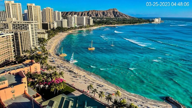 Waikiki Beach Sheraton Overlook