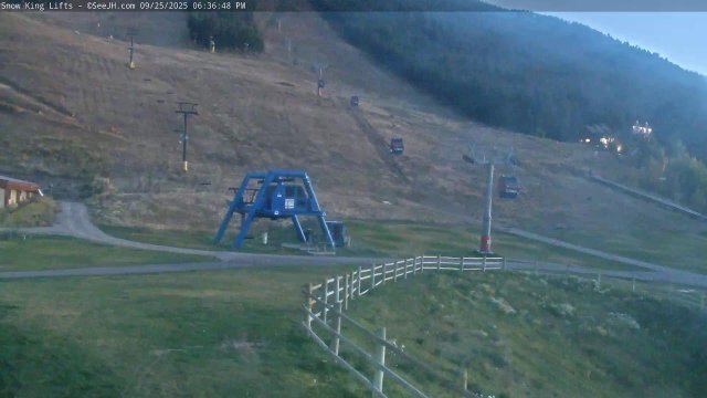 Snow King Mountain Chairlift Vista