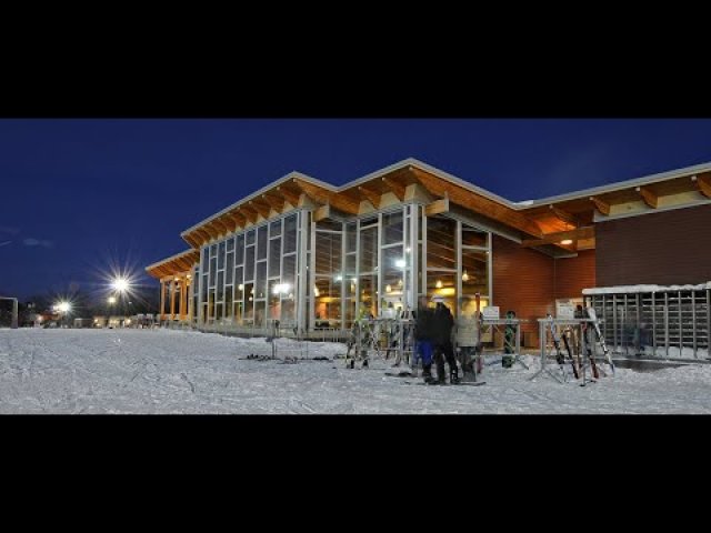 Hyland Hills Ski Slopes Panorama