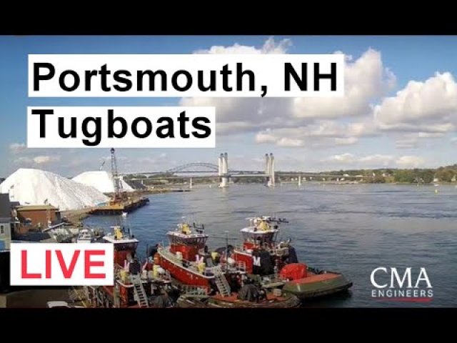 Portsmouth Harbor Shipping Activity