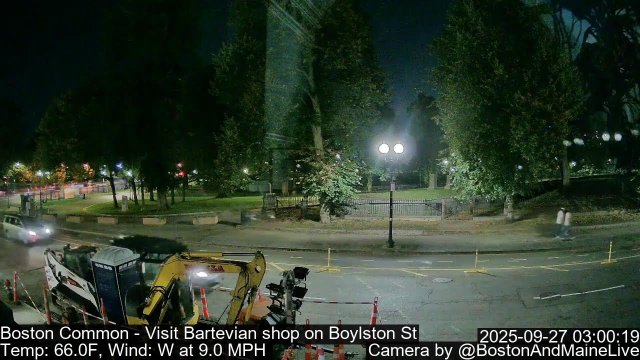 Boston Common at Boylston Street
