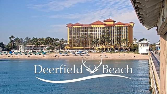 Deerfield Beach Pier Coastal Scene
