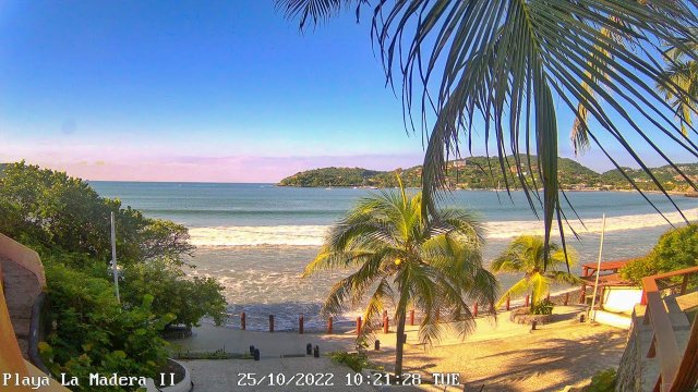 Zihuatanejo La Madera Beach Panorama