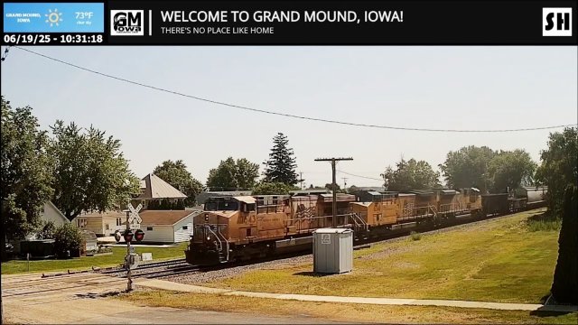 Grand Mound Depot Rail Tracks