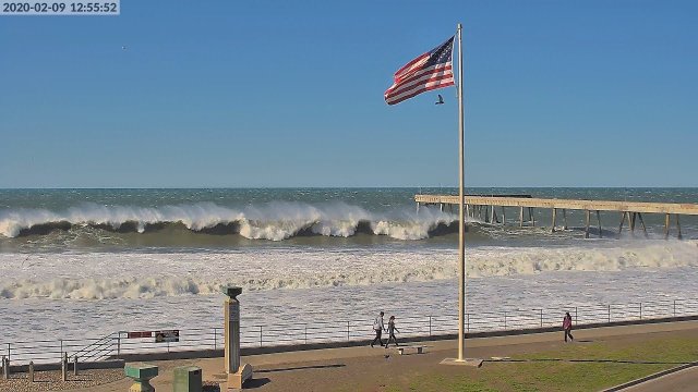Pacifica Pier and Beach Panorama
