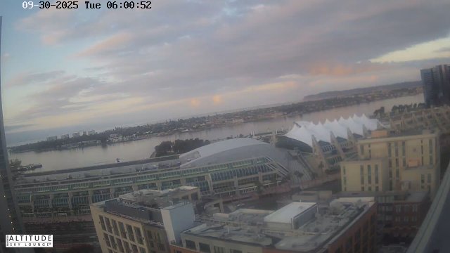 San Diego Skyline from Altitude Lounge