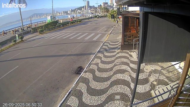 Itapema Beach Promenade Scenes