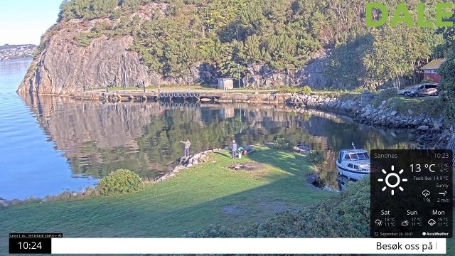 Scenic Dale Valley in Sandnes