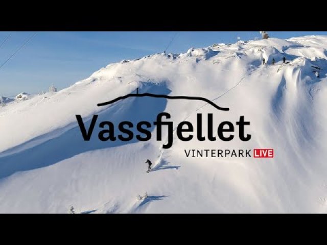 Vassfjellet Snowy Slopes Panorama