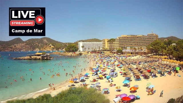 Camp de Mar Beach Panorama, Mallorca