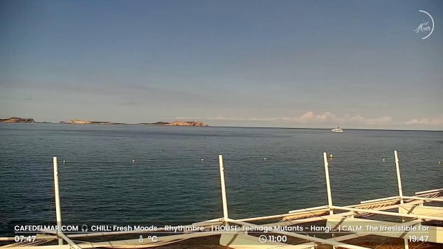 Ibiza Café del Mar Beachfront Panorama