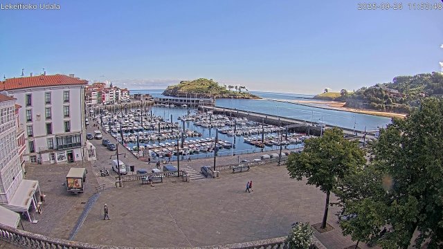 Lekeitio Harbor Bustling Dockside