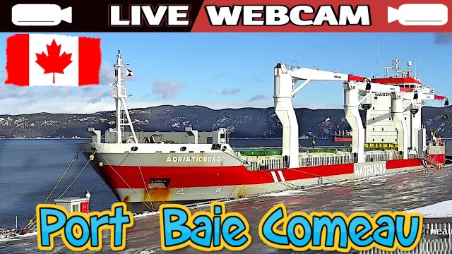 Baie-Comeau Harbor: Ferries on St. Lawrence