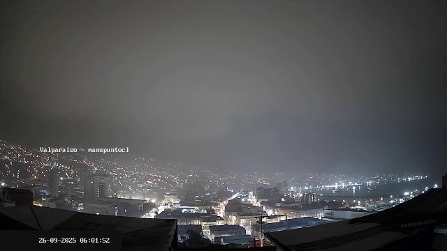 Valparaíso Port City Panorama