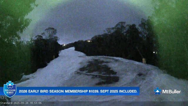 Mount Buller Alpine Ski Slopes View